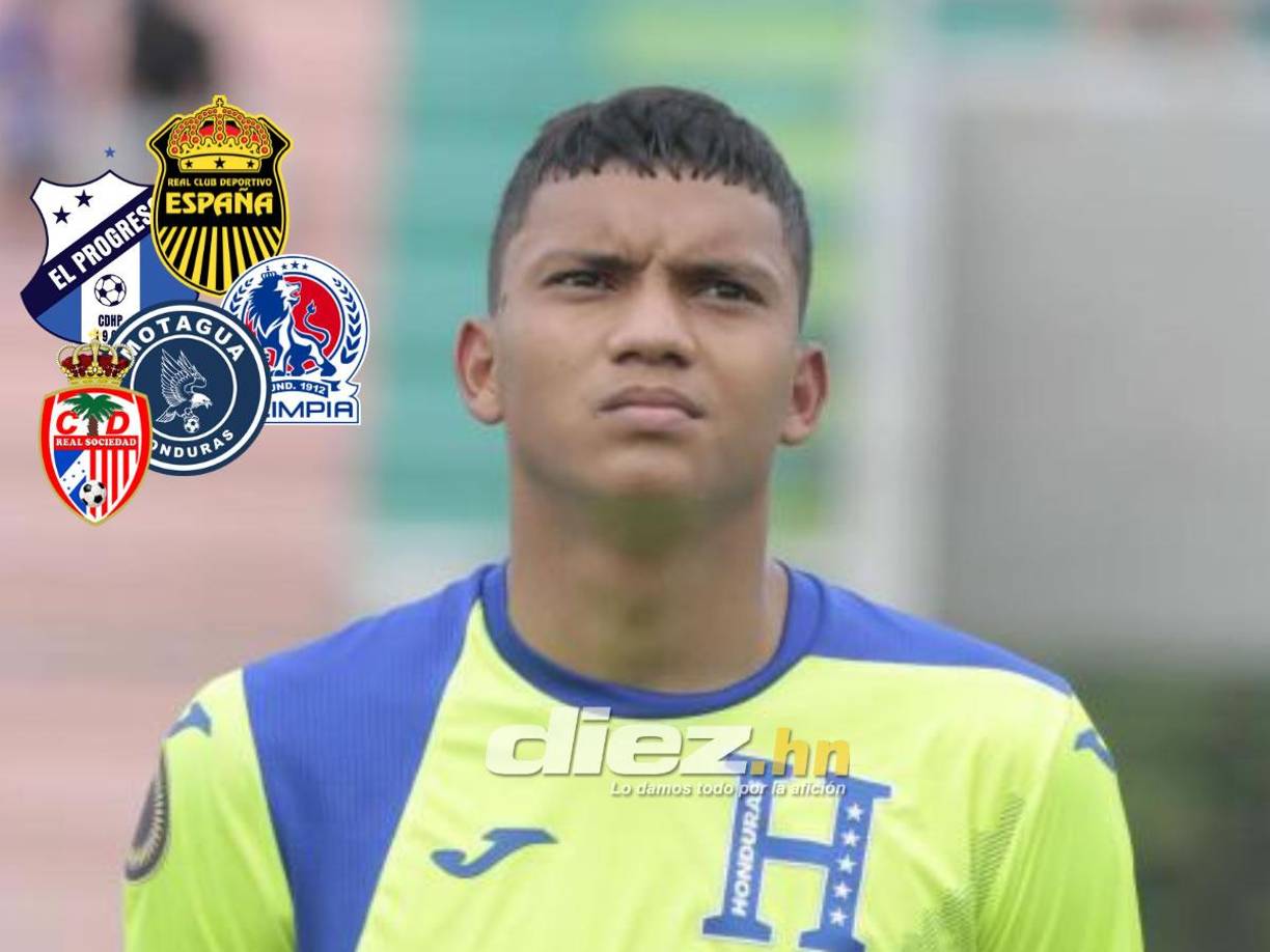 El joven portero hondureño Juergen García, a punto de cumplir 18 años y jugando con el Lone FC de la Segunda División, reveló que hasta cinco equipos de la Liga Nacional lo han buscado. “Hubo varias ofertas, fueron Motagua, Real España, Real Sociedad, Olimpia tuvo su acercamiento y también Honduras Progreso”, confesó. “Real España fue el que hizo más ofertas, pero al final no se dieron las cosas. Motagua también, Emilio (Izaguirre) se comunicó conmigo, habló con el presidente del Lone FC y quedó entre ellos”, añadió.