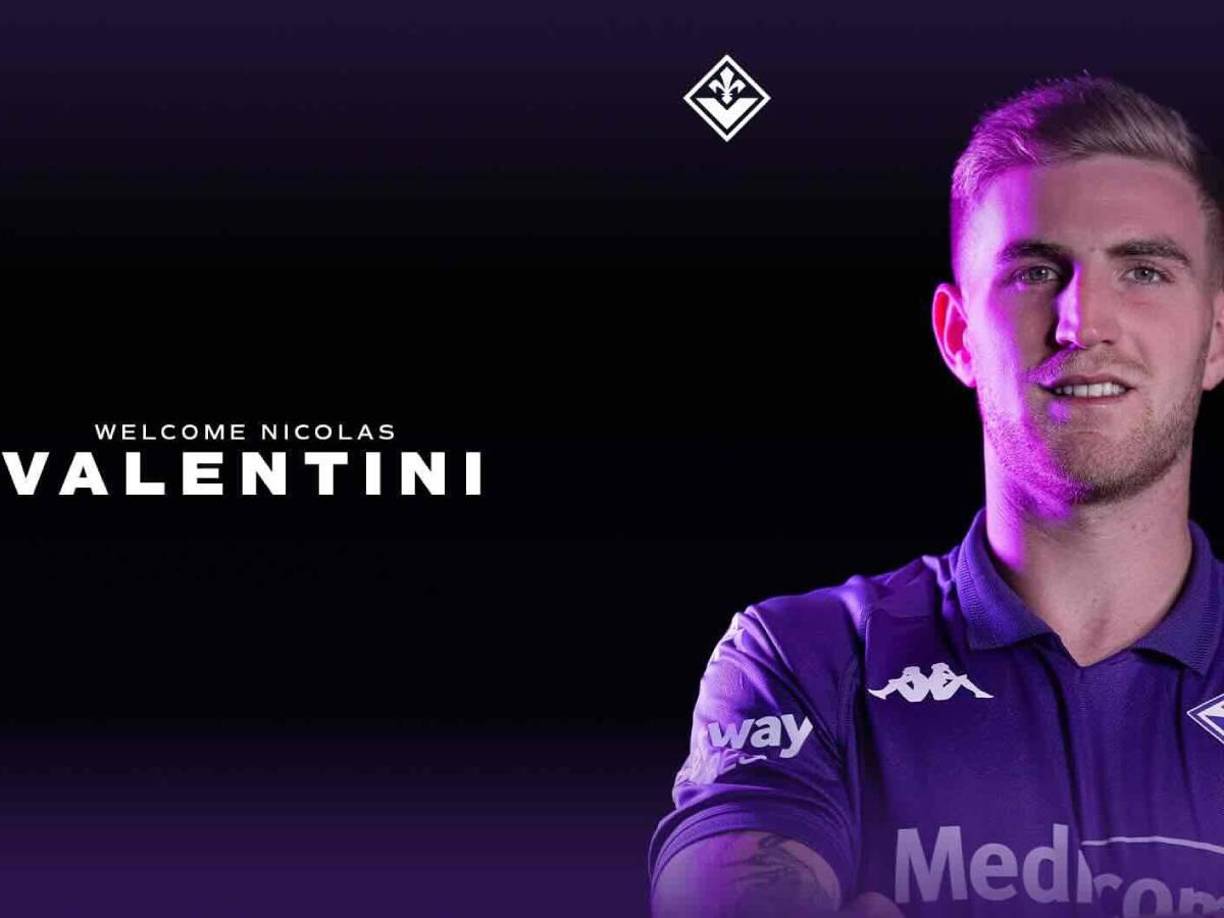 La Fiorentina ha fichado al central argentino Nicolás Valentini. Firma hasta junio de 2029.