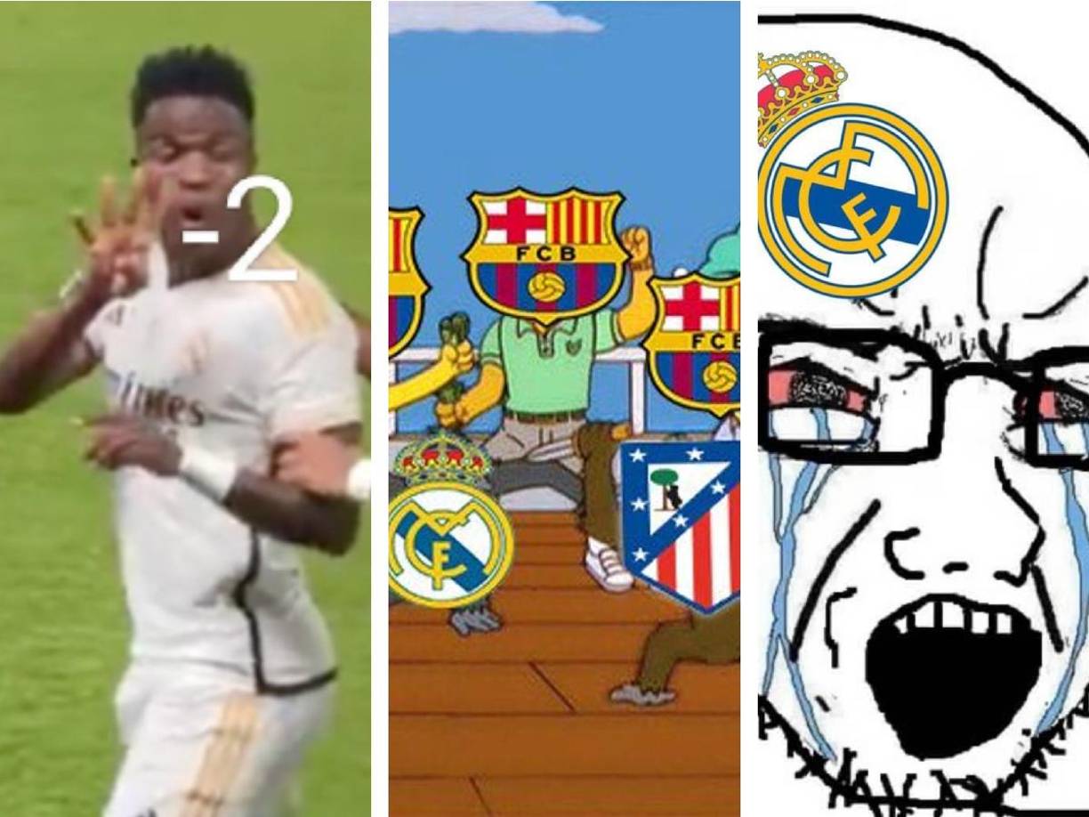 Real Madrid cayó por 4-2 ante el Atlético y los memes no se hicieron esperar. Así se burlaron en redes sociales tras la eliminación del conjunto blanco.