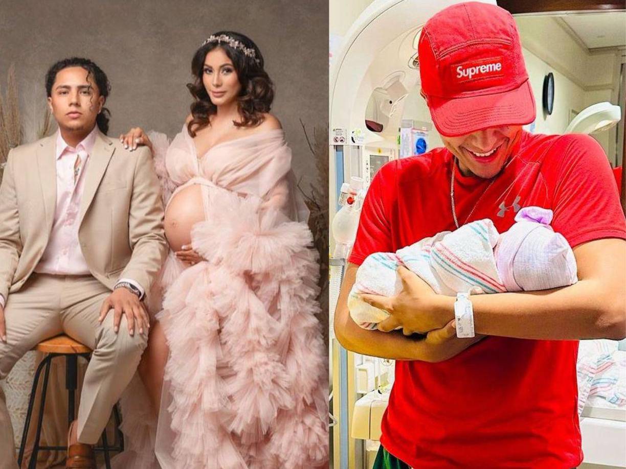 Los famosos hondureños se han convertido en padres por primera vez.