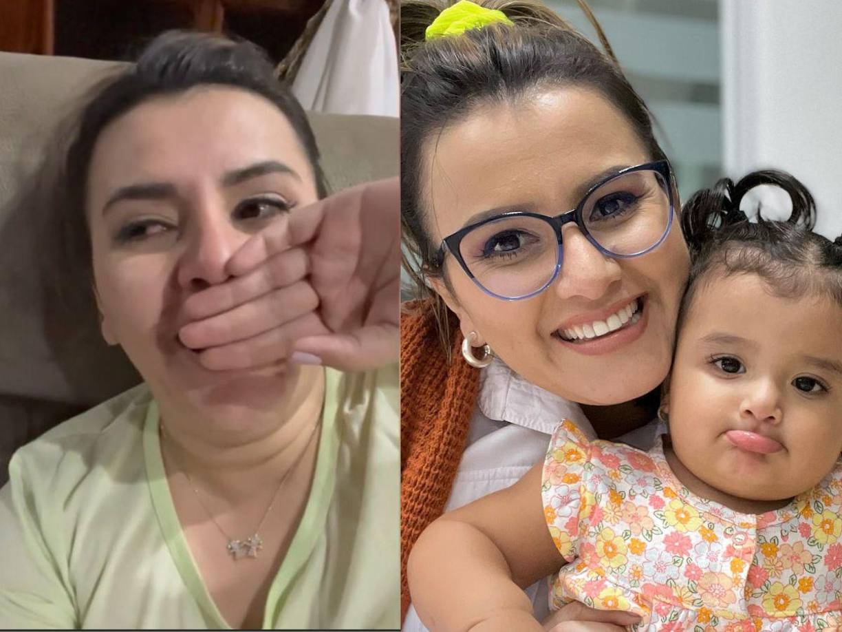 Entre lágrimas la periodista contó el duro momento que pasó con su bebé.