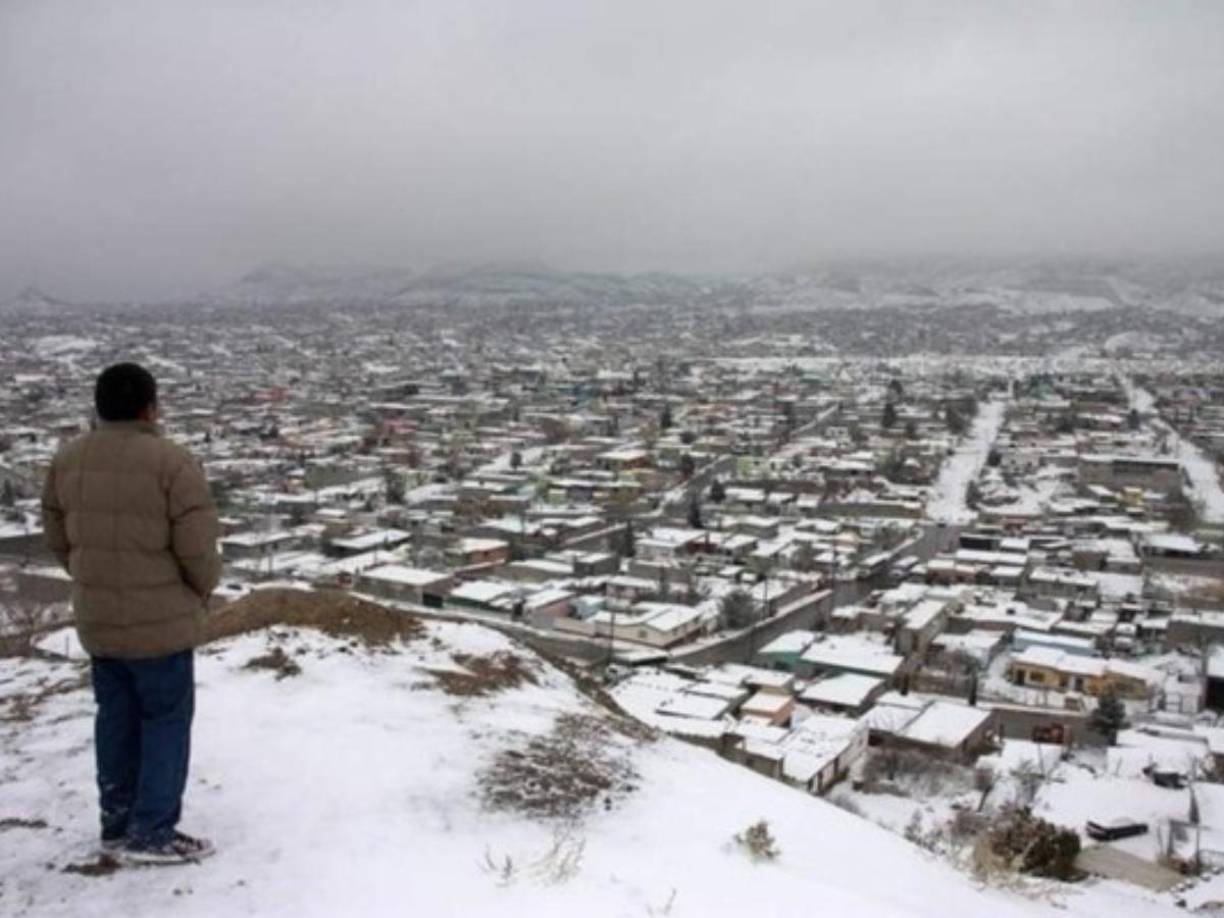 Las nevadas se producirá en la comunidad de San Pedro Mártir, Baja California.
