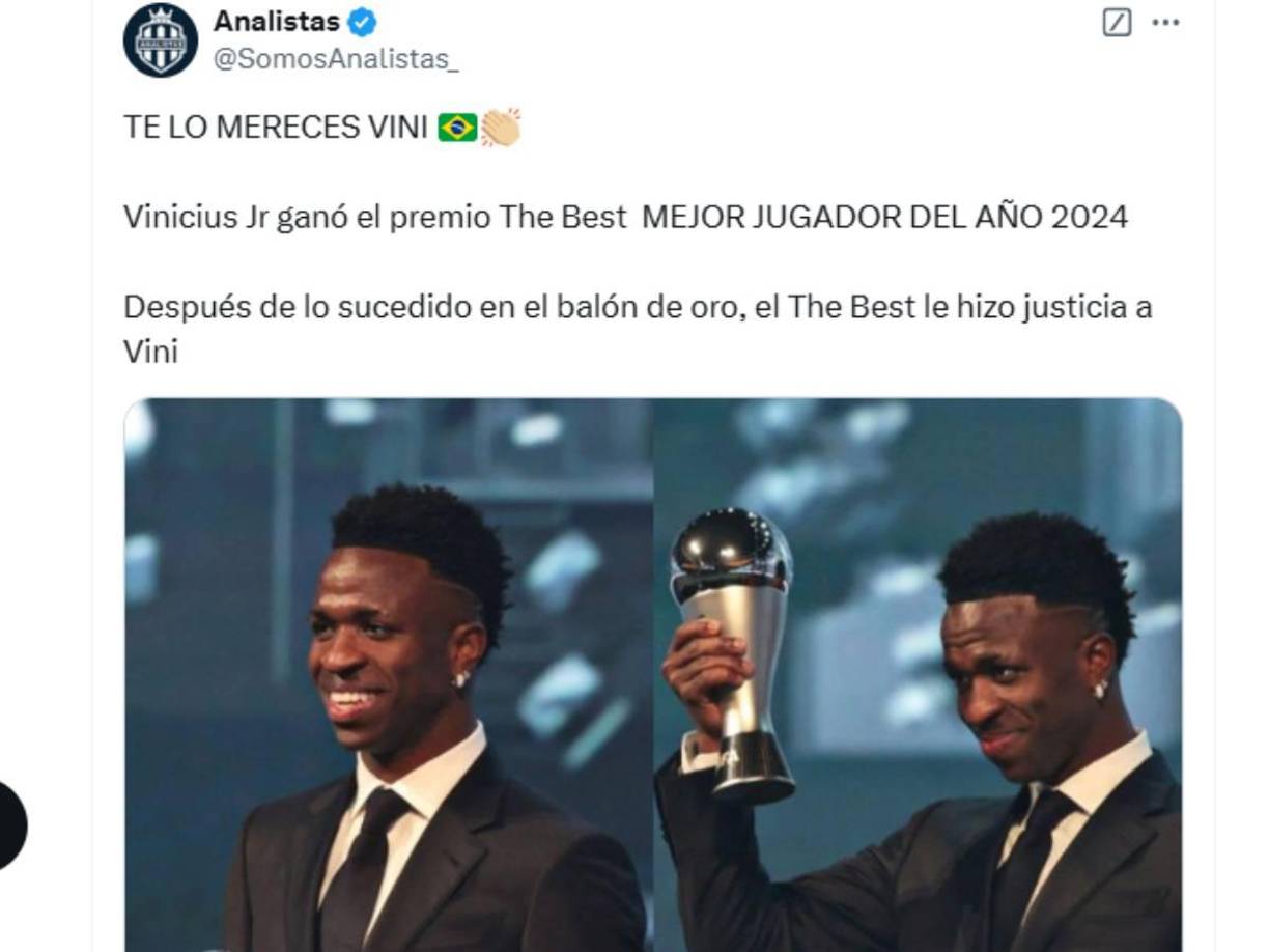 El The Best de Vinicius ha generado diversos comentarios.