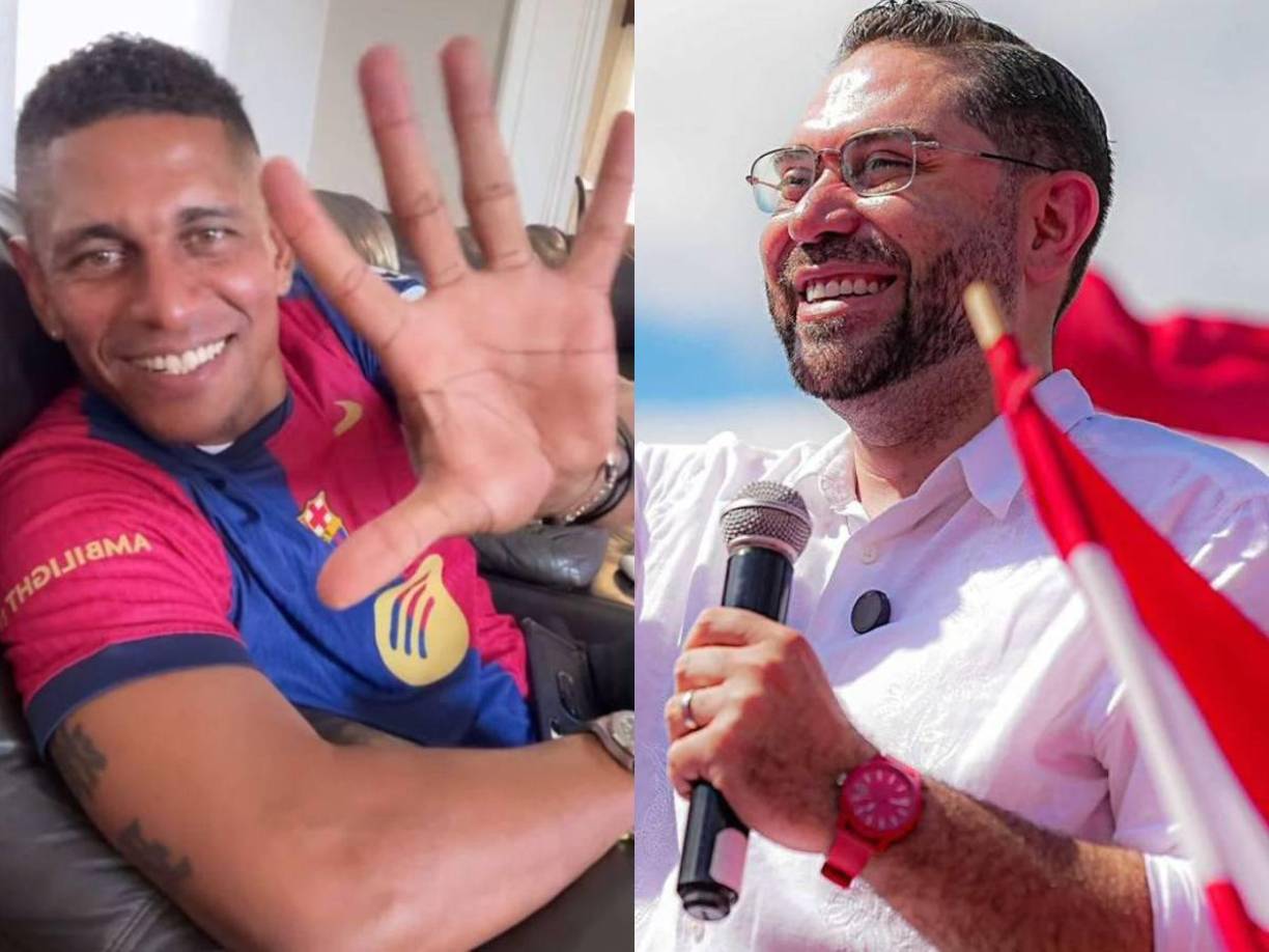 Carlo Costly, otro exjugador hondureño, aparece en la casilla número 8 por el departamento de Cortés, también por el movimiento de Jorge Cálix.