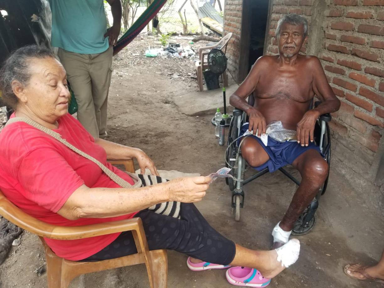 La familia de Cristina que es de limitados recursos económicos estaba recaudando dinero para los gastos médicos.