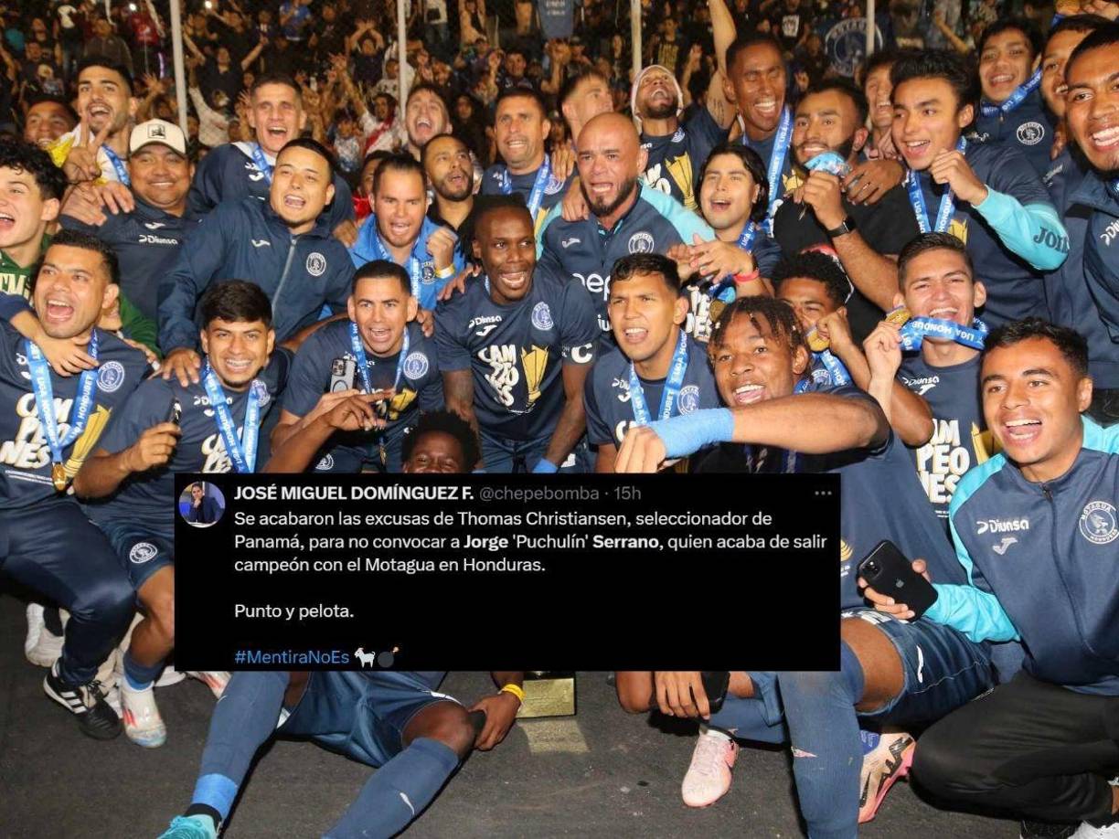 ChepeBomba, periodista panameño, lanzó advertencia al DT de Panamá: “Se acabaron las excusas de Christiansen, seleccionador de Panamá, para no convocar a Jorge Serrano”.