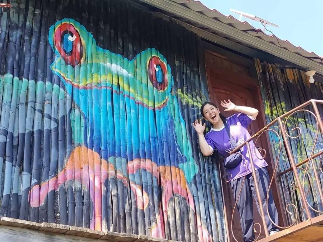 Kioko llegó a Honduras en 2019 como voluntaria de la Cooperación Internacional de Japón (JICA), pero debido a la pandemia de COVID-19, regresó a su país.