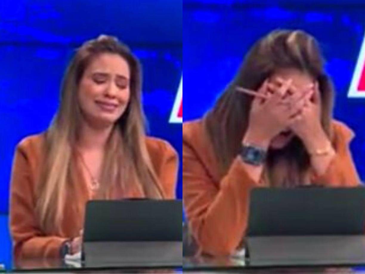 La presentadora de televisión lloró en vivo al confesar que no podrá asistir al concierto de Bad Bunny.