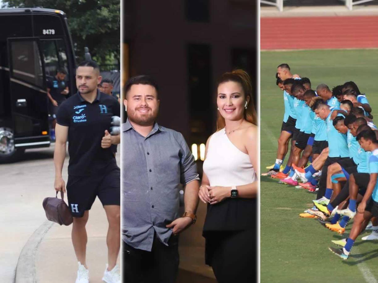 Las imágenes que nos dejó el entrenamiento de la Selección de Honduras de este jueves en la Episcopal High School de Houston, Estados Unidos.