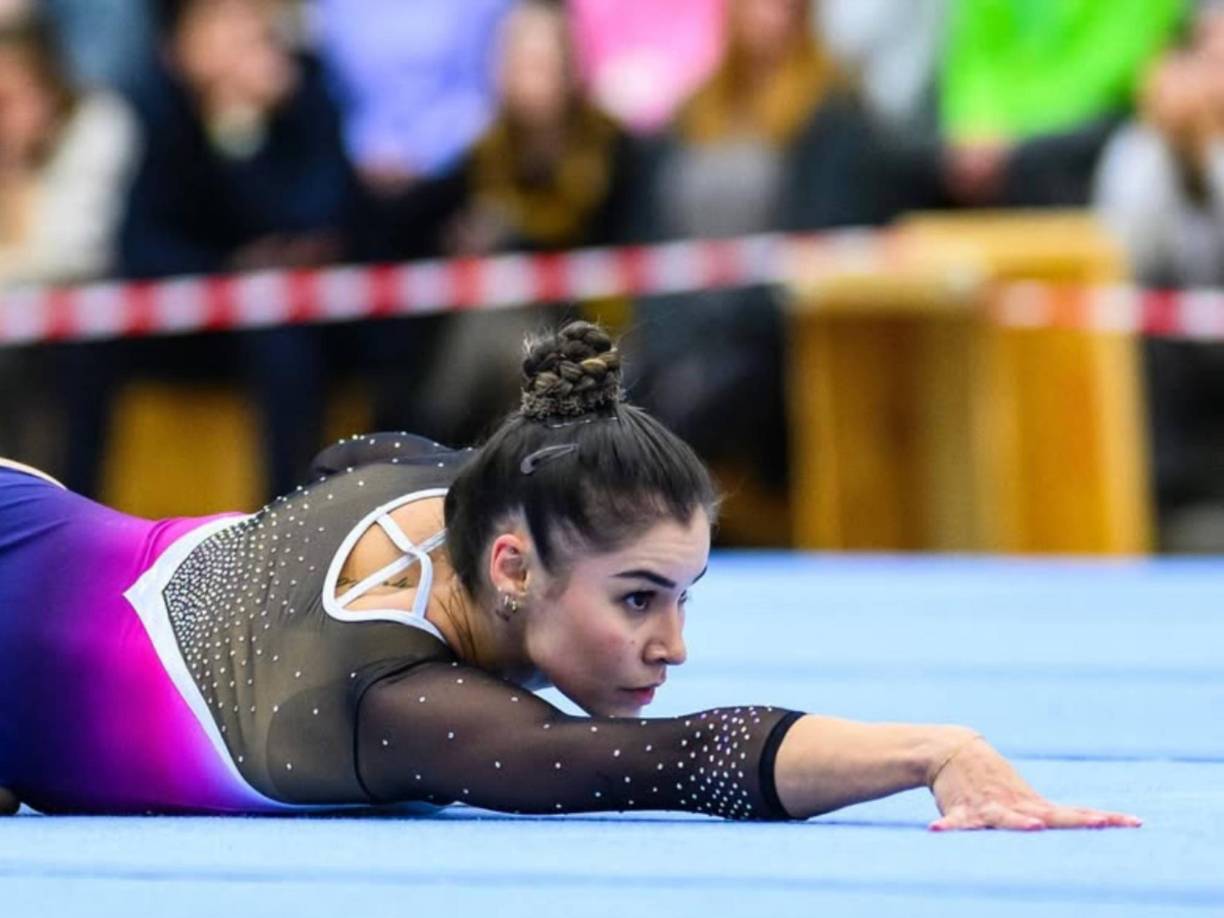 Michelle pudo ganar la medalla de plata en la Copa del Mundo de San Pablo en 2016 en salto.