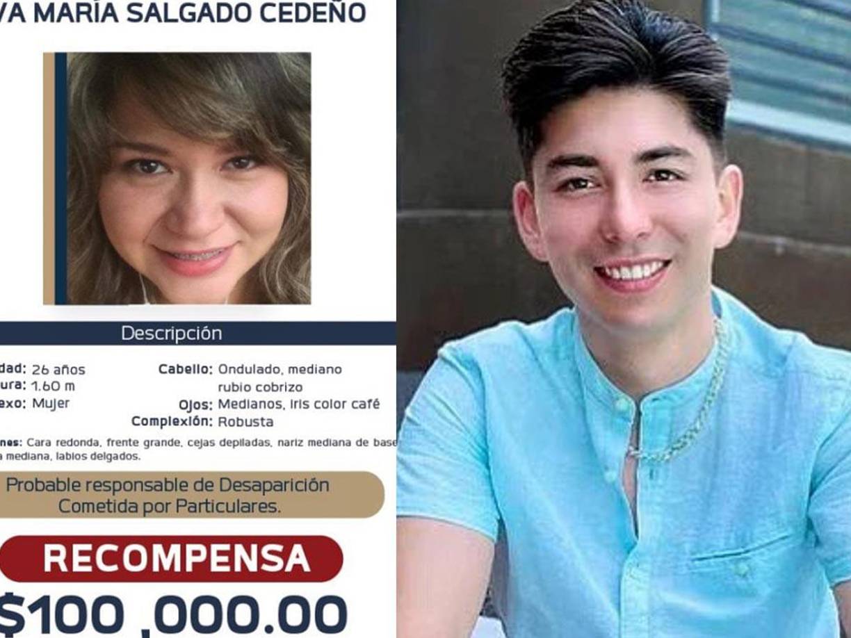 La Fiscalía busca a Eva María Salgado Cedeño, después ser la principal sospechosa del asesinado de su amigo Oliver Valle. 