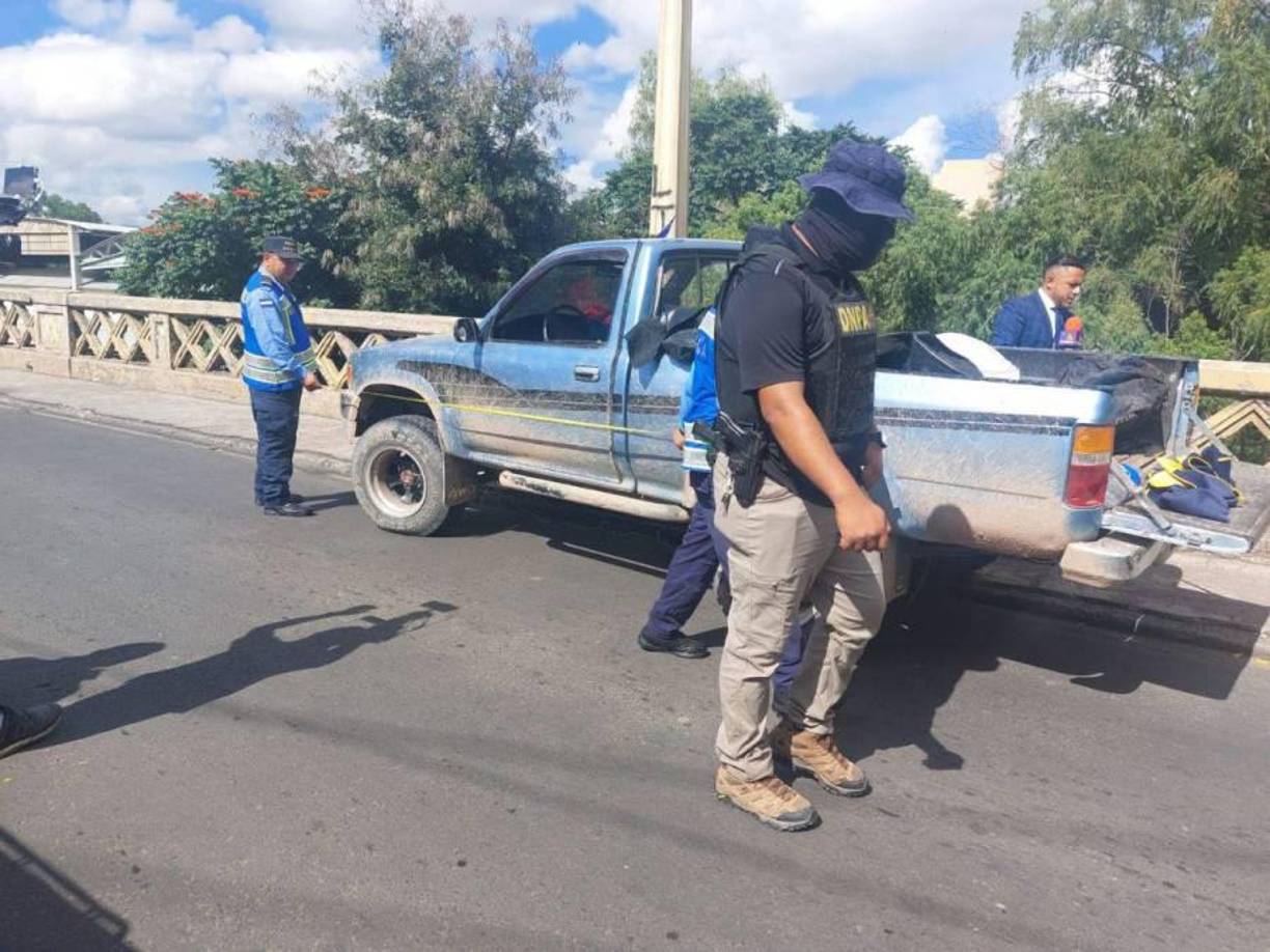 A la escena del trágico accidente llegó el esposo de la víctima. Él dijo que María siempre intentaba llegar puntual a su trabajo.