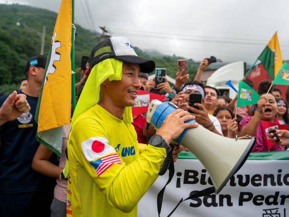 Shin Fujiyama explicó que para él culminar este reto de los 3,000 kilómetros representa algo importante no solo para su proyecto en apoyo a la educación en Honduras, sino para su historia personal, ya que le demostró que lo que los médicos declaraban imposible, él lo hizo posible. 