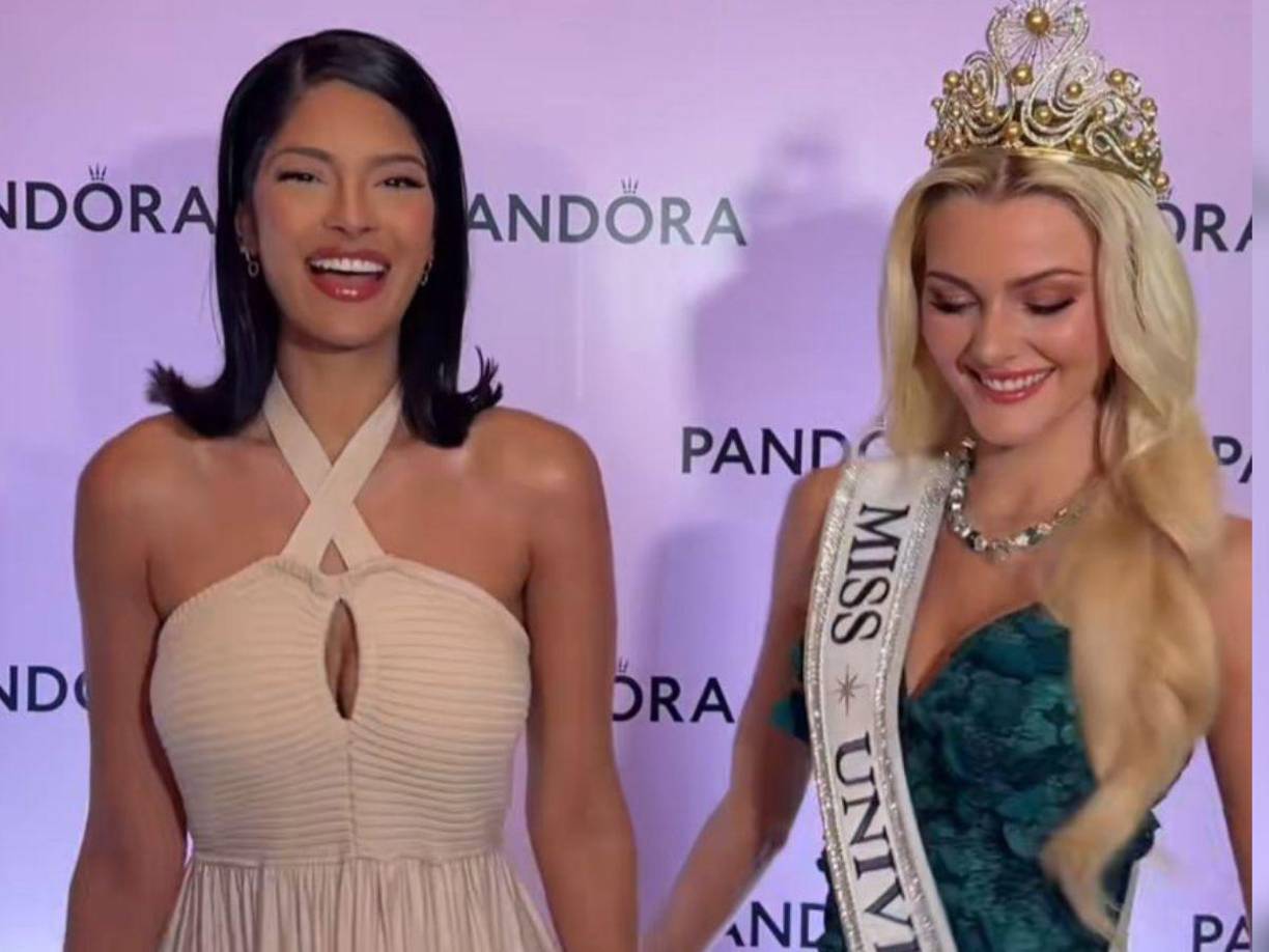 Este encuentro generó emoción en los fanáticos de Miss Universo. 