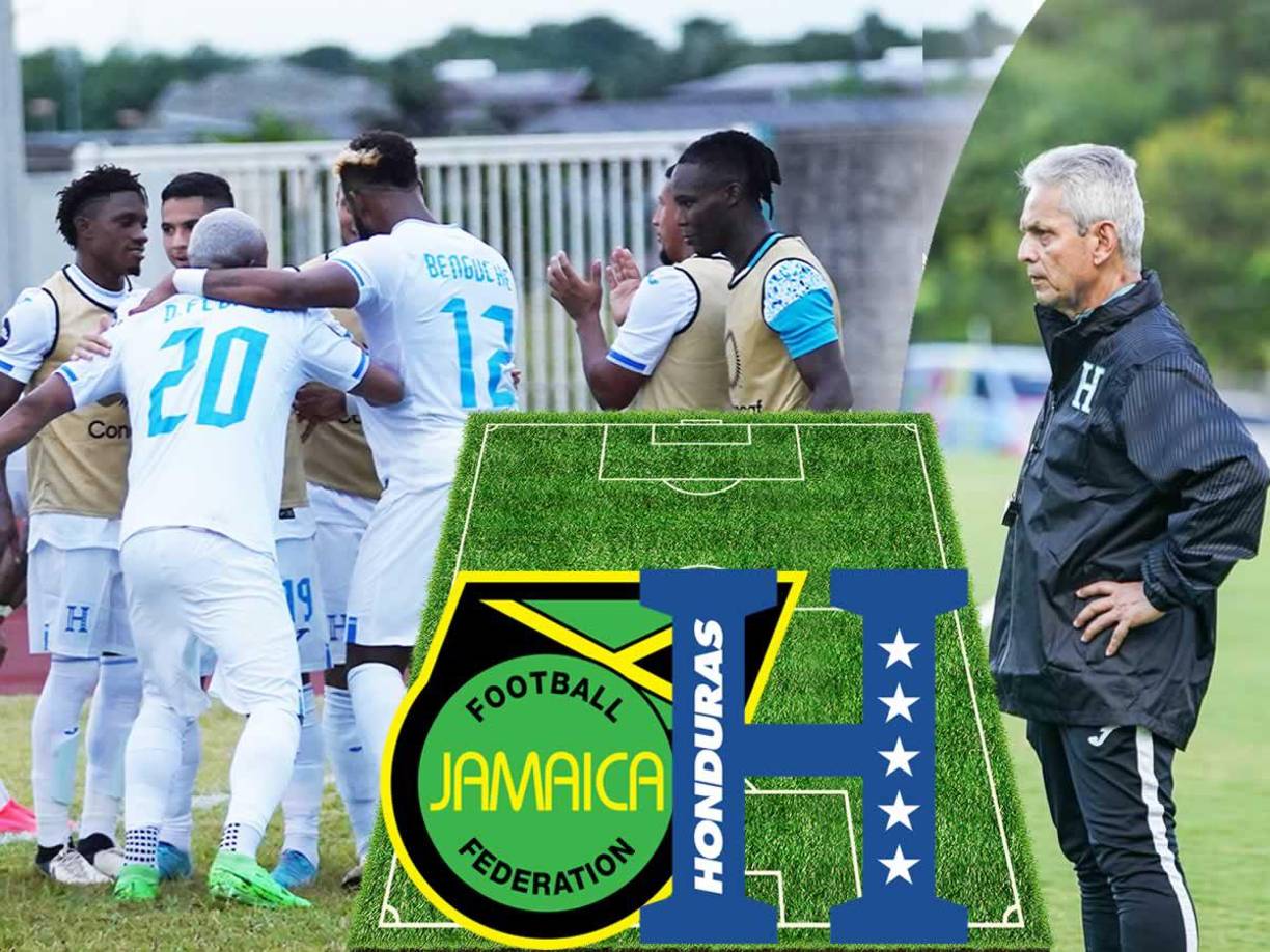 La Selección de Honduras buscará su primera victoria en Kingston frente a Jamaica en un crucial partido de la Liga de Naciones de Concacaf, con el boleto a la Copa Oro 2025 en juego. Reinaldo Rueda ya definió su 11 titular.