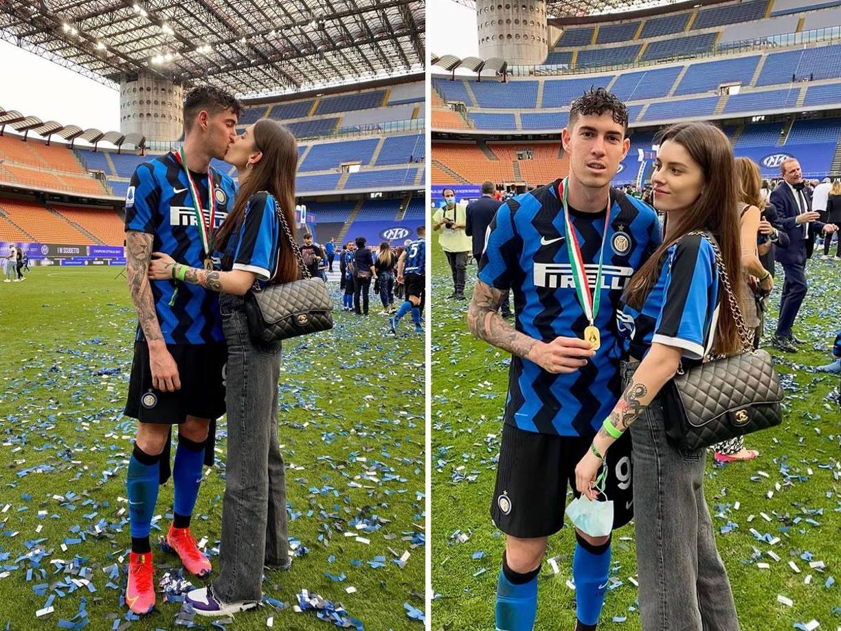 Camilla Bresciani - Es la esposa del defensa italiano del Inter de Milán, Alessandro Bastoni.
