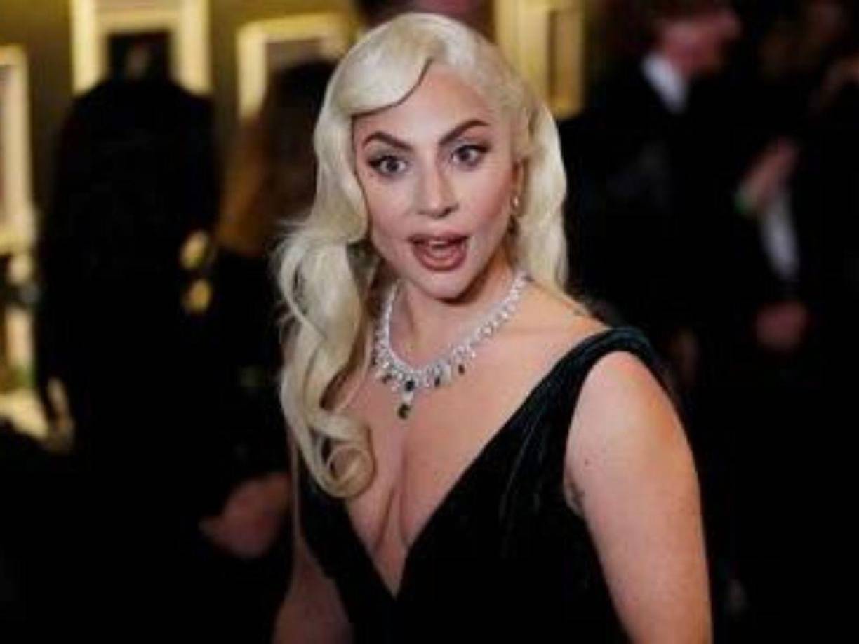 La cantante de Pop Lady Gaga. 