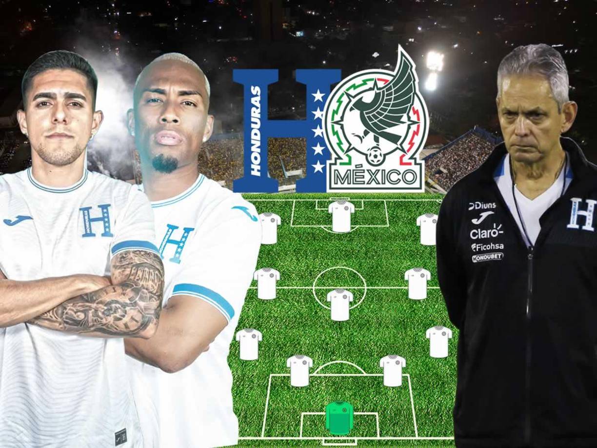 La Selección de Honduras busca dar el primer golpe contra México en la ida de cuartos de final de la Nations League de Concacaf. Reinaldo Rueda presentó su alineación titular y causa sorpresa con lo hombres que manda a la cancha.