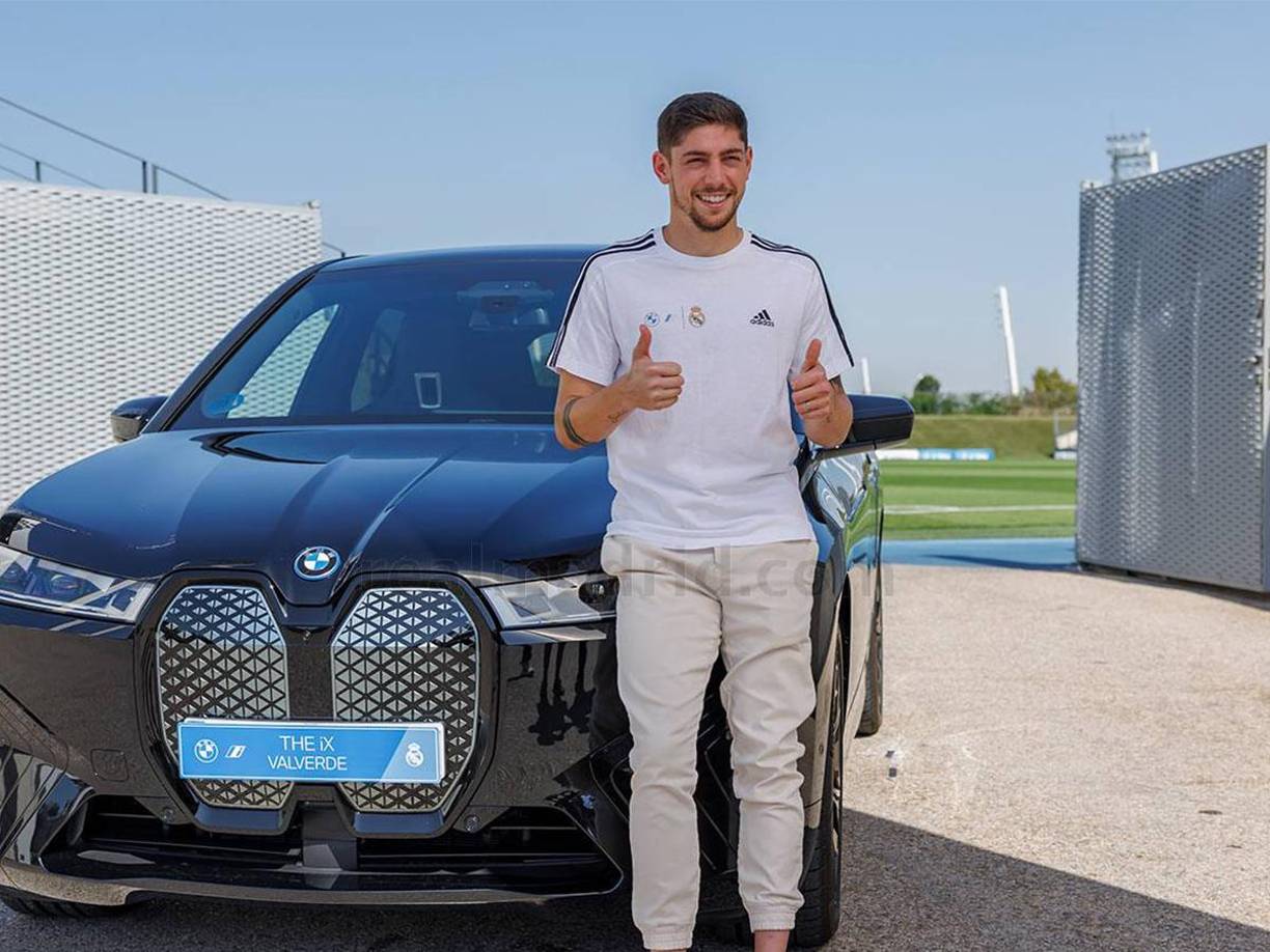 Fede Valverde:El uruguayo se quedó con un BMW iX xDrive50 (108.450 euros).