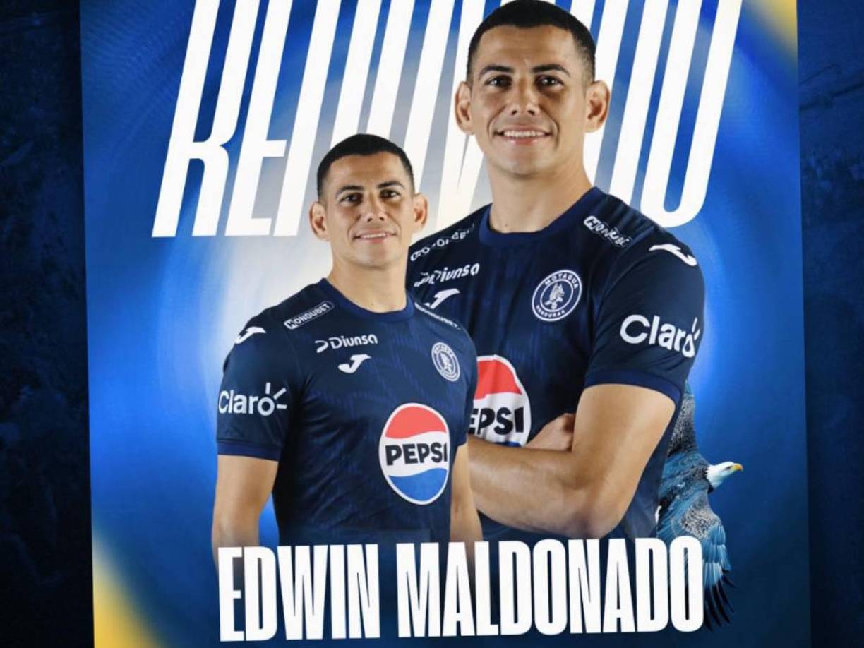 Para sorpresa de muchos, el campeón Motagua hizo oficial la renovación de contrato del centrocampista Edwin Maldonado.