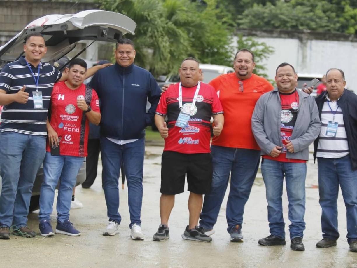 Mucho optimismo en los simpatizantes del CD Choloma. 