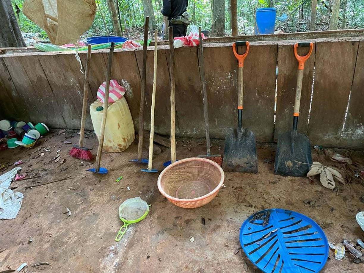 Destruyen dos narco laboratorios y una plantación de arbustos de coca en Colón