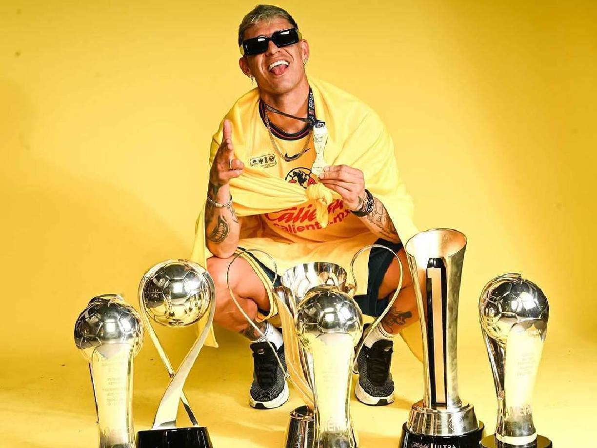 El América conquistó el tricampeonato el pasado domingo tras derrotar a Monterrey (global 3-1) y uno de sus héroes para firmar esta histórica marca fue Calderón, mejor conocido como el ‘Chicote’.