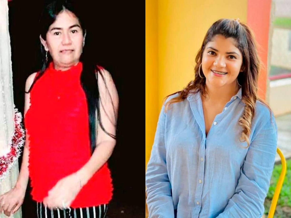 Suyapa Medina y Kelin Borjas Medina son las dos damas que fueron asesinadas en Catacamas, Olancho.