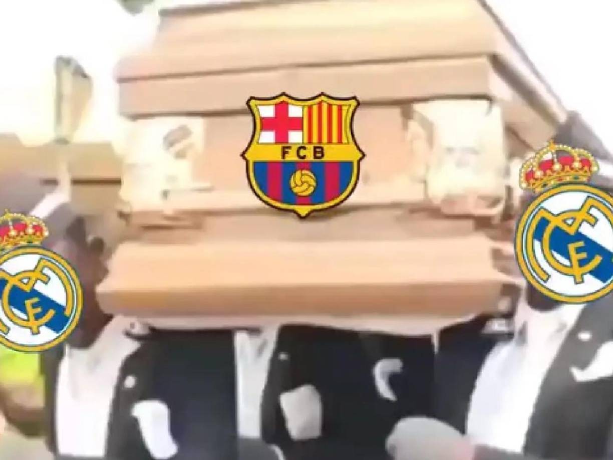 Memes destrozan al Barcelona tras paliza en la final ante Real Madrid