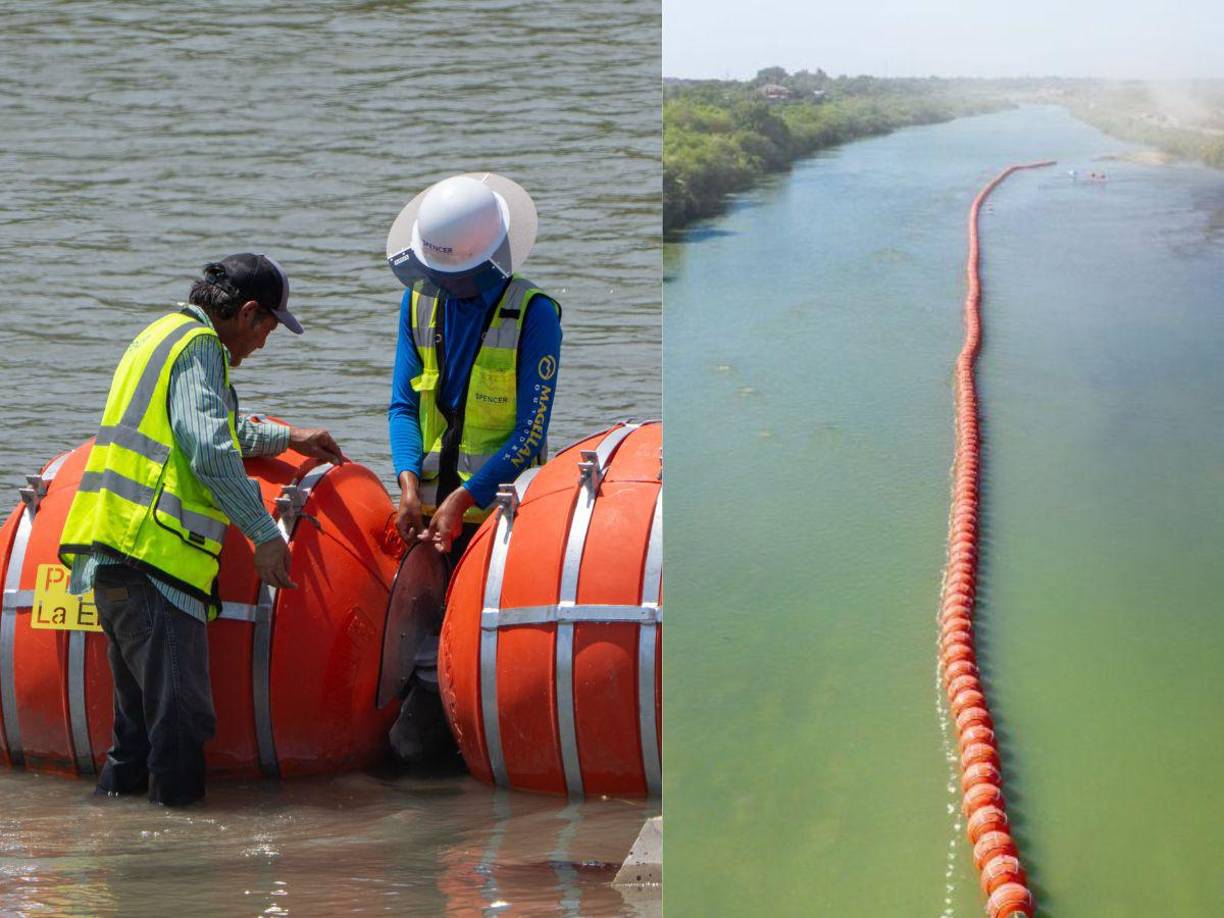 Un tribunal federal estadounidense falló el miércoles 05 de septiembre para que el gobernador de Texas, Greg Abbott, retire la barrera de boyas que instaló en julio en el río Grande para impedir el paso de migrantes desde México, fallo que había alegrado a defensores y la comunidad migrante, pero este jueves un tribunal federal de apelaciones accedió a la solicitud del estado de Texas para mantener su barrera de boyas. Medida aún en suspenso.