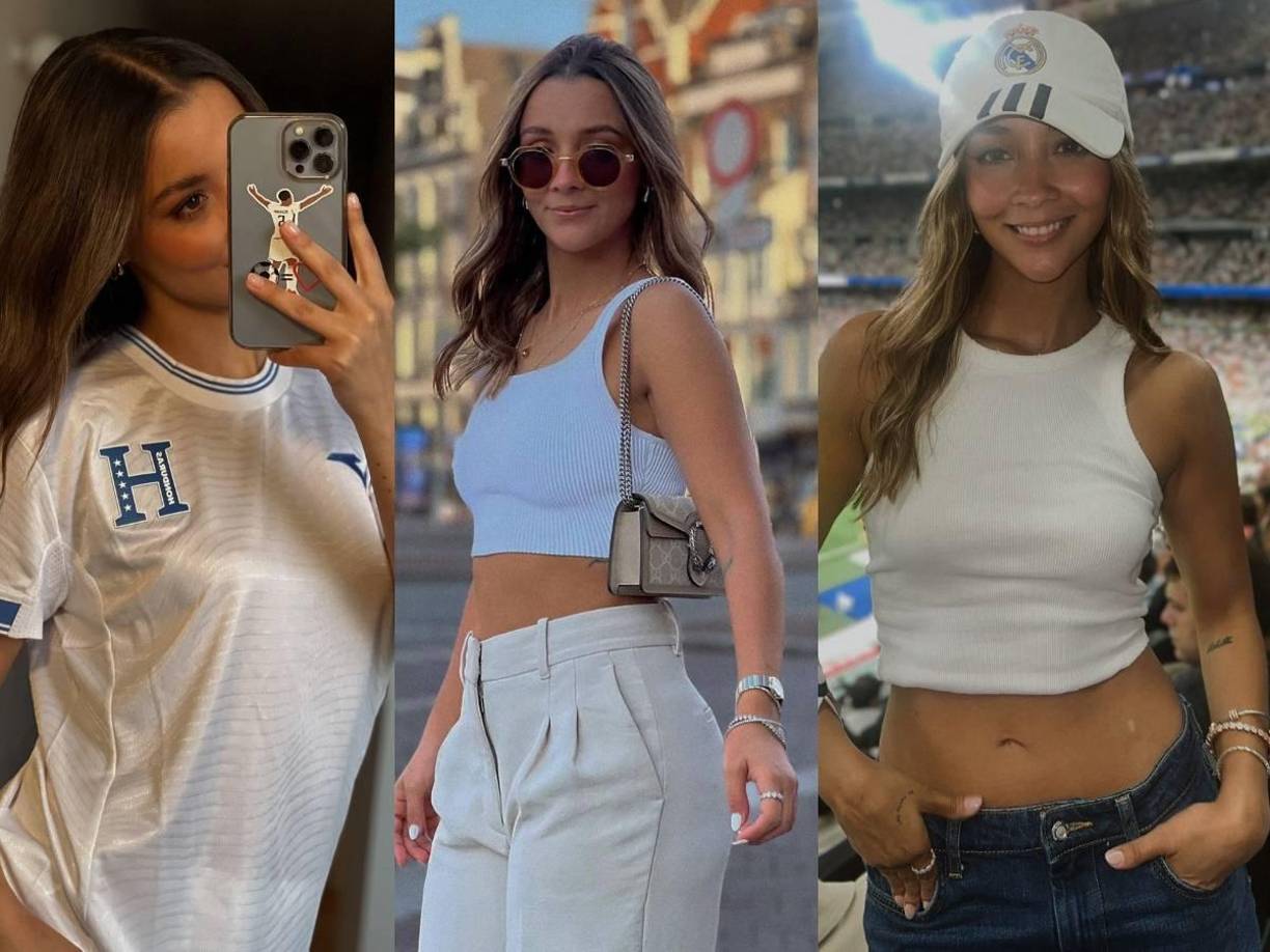 La hermosa hondureña Nuni Joya causó revuelo al compartir un video en donde viajó con jugadores del Real Madrid previo a partido de Champions League.