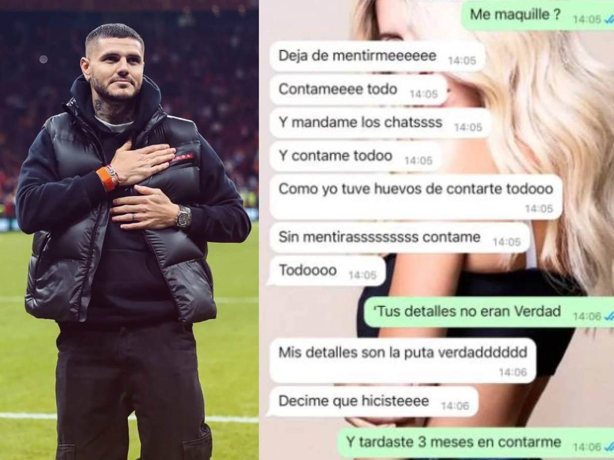 “Contame todo, así como yo tuve hu*** de contarte todo. Decime qué hiciste”, le ruega el futbolista argentino.