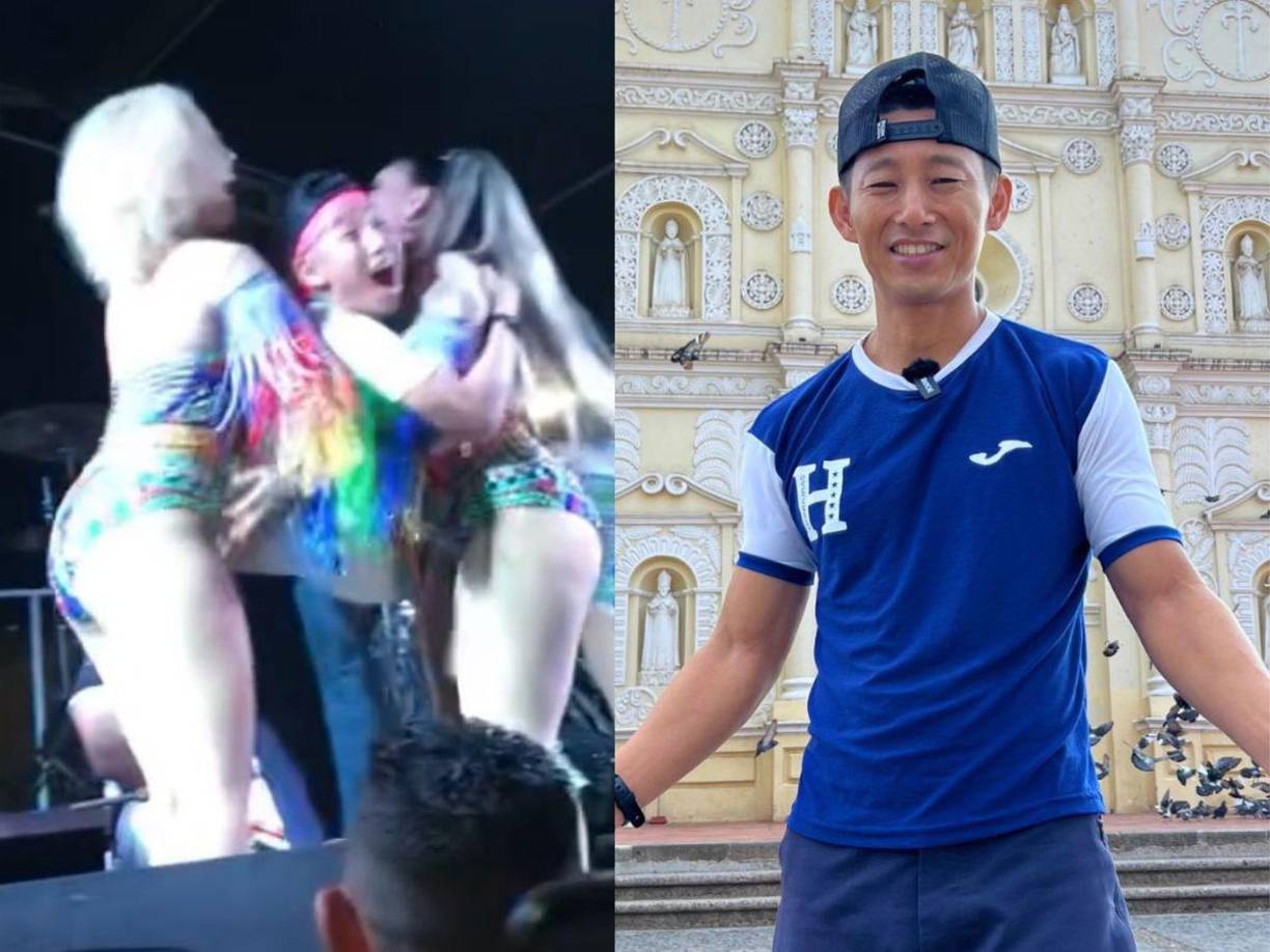 El querido influencer japonés Shin Fujiyama fue captado recientemente sacando los pasos prohibidos bailando junto a las Chicas Rolands. ¡Le hicieron el sandwich! y estas fueron sus reacciones.