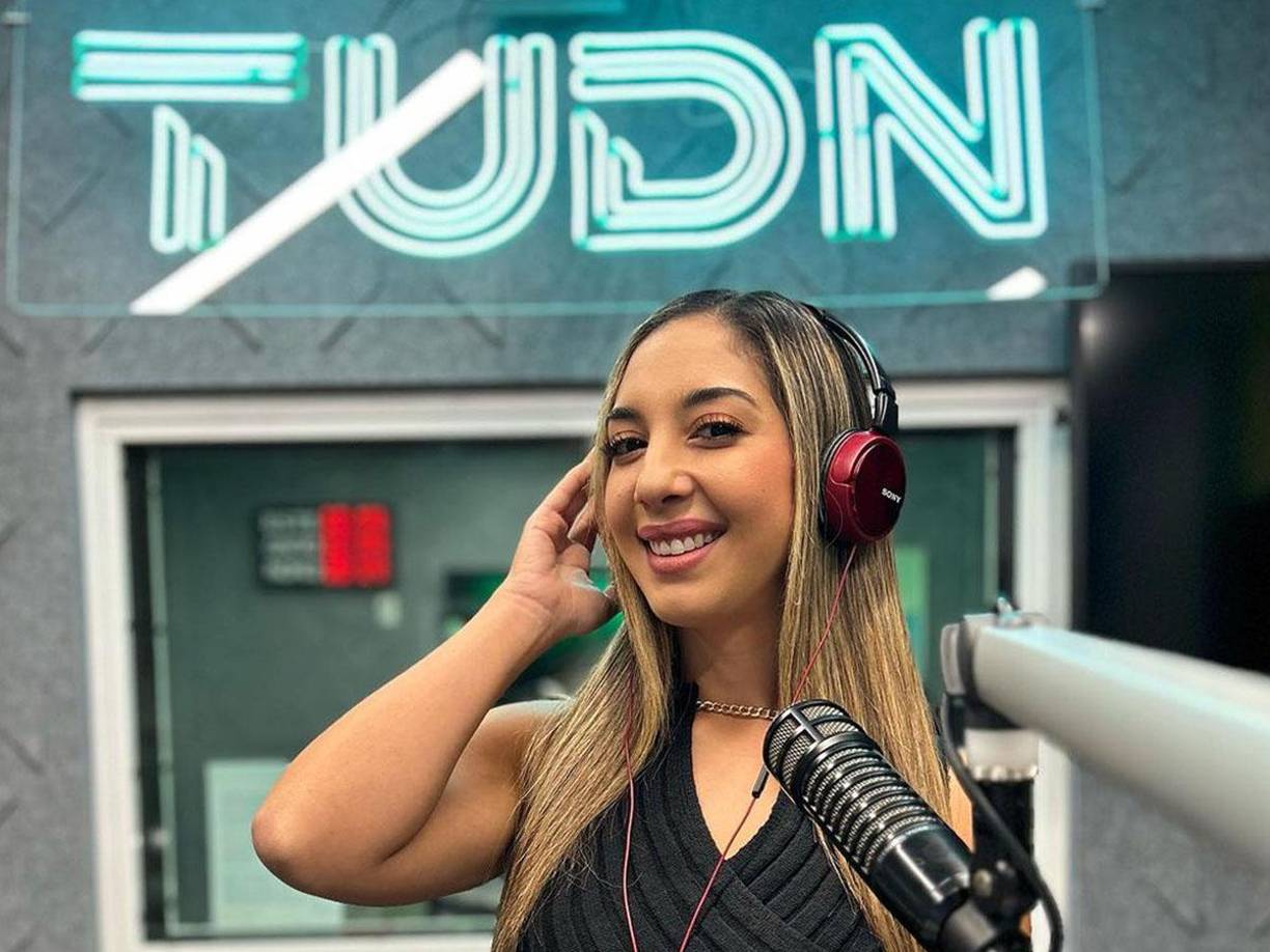 Mafer Alonso es la bella mexicana que está en Honduras para trabajar con todo a lo que respecta al duelo entre hondureños y mexicanos.