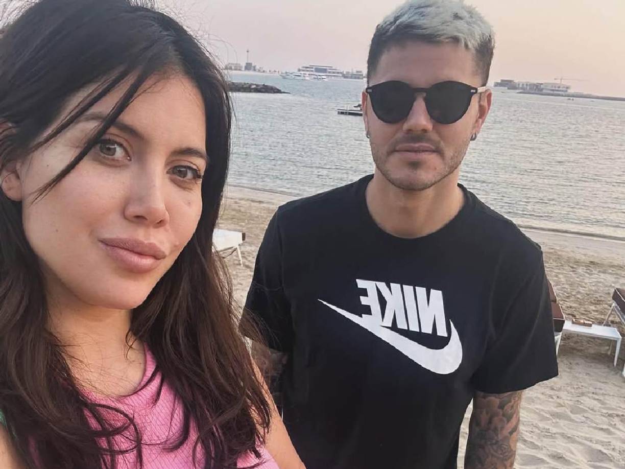 Después de enviarle una captura de una cámara de seguridad en donde se ve a Baldé en la casa que compartían, Icardi le mandó una serie de mensajes a Wanda, expresando su incredulidad y dolor.