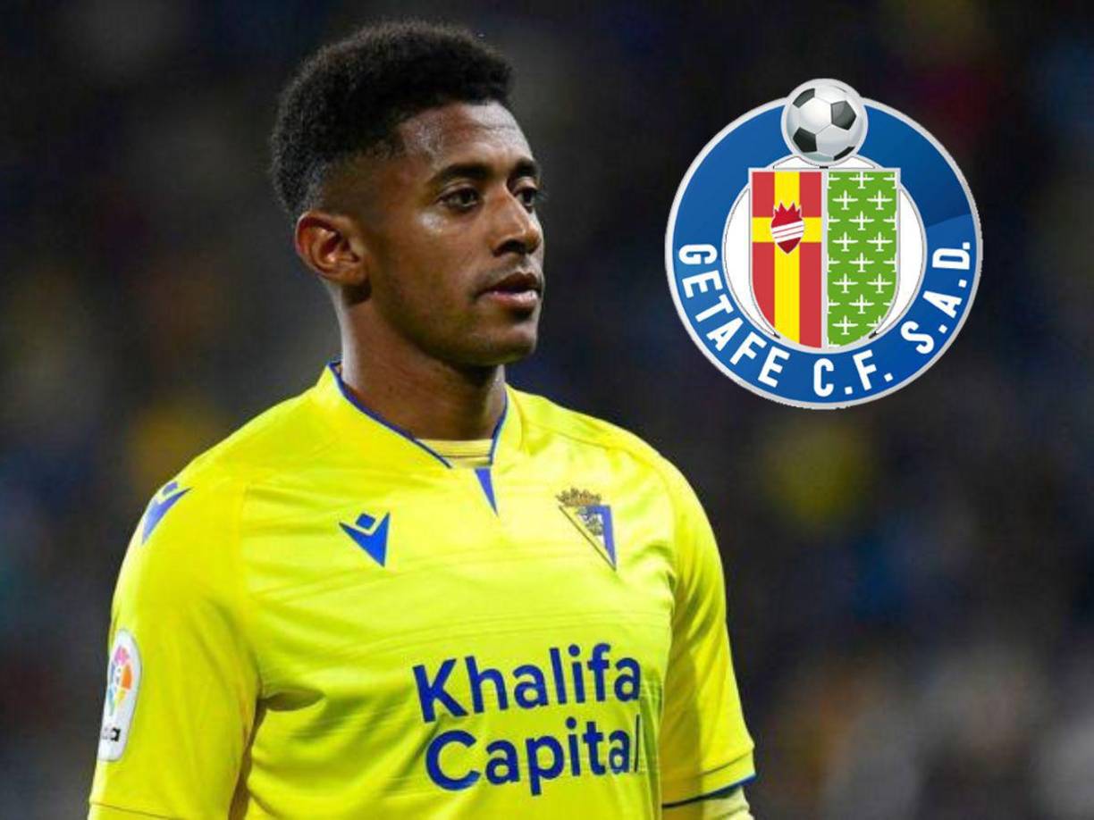 El presidente del Getafe anunció el fichaje del atacante hondureño Antony Choco Lozano. El delantero llega procedente del Cádiz.