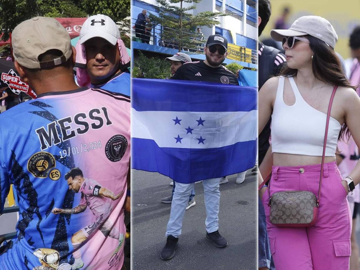 La presencia de Lionel Messi en El Salvador ha desatado la locura en los aficionados que llenan el estadio Cuscatlán para ver al astro argentino en el amistoso entre la selección salvadoreña y el Inter Miami.