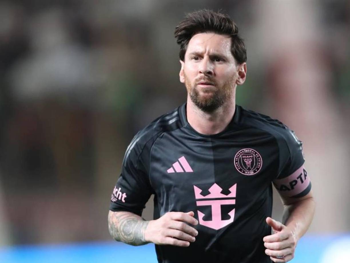 Messi y el Inter Miami arribaron la noche del sábado 1 de febrero a la ciudad de Panamá siendo su tercer amistoso de pretemporada.