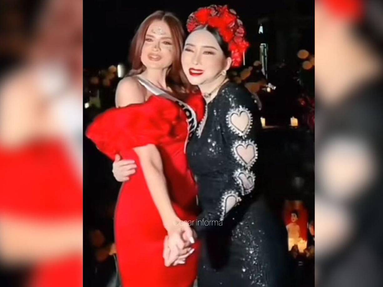 El encuentro fue en el marco de la Gala de Catrinas, misma que se desarrolló recientemente en honor a la celebración del Día de Muertos, famosa festividad de la cultura mexicana. 