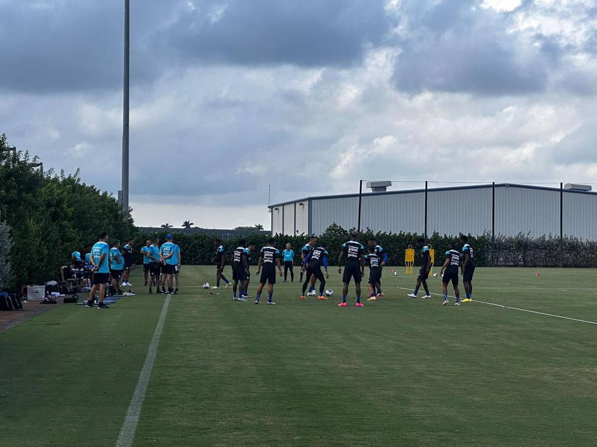 Los jugadores catrachos se encontraron muy tranquilos en su primer día en las tierras de Leo Messi, quien juega en el Inter Miami.