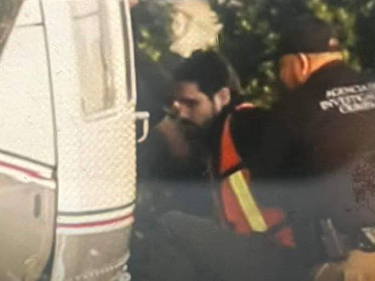 Una de las primeras imágenes de Ovidio Guzmán tras ser capturado en la madrugada del jueves 05 de enero de 2023.