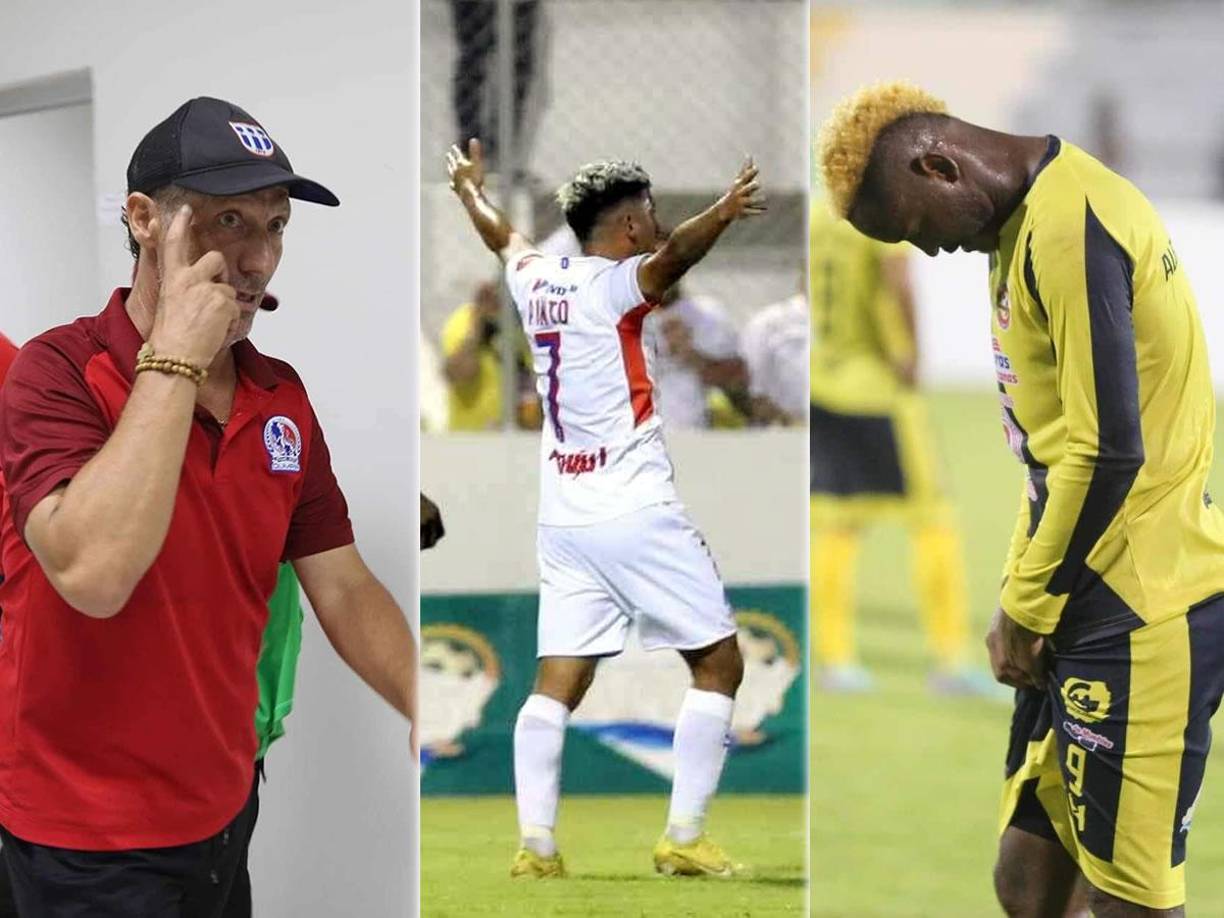 Las imágenes que nos dejó el triunfo de Olimpia (0-1) contra el Génesis en la ida de la semifinal del Torneo Apertura 2023, en el estadio Carlos Miranda de Comayagua.