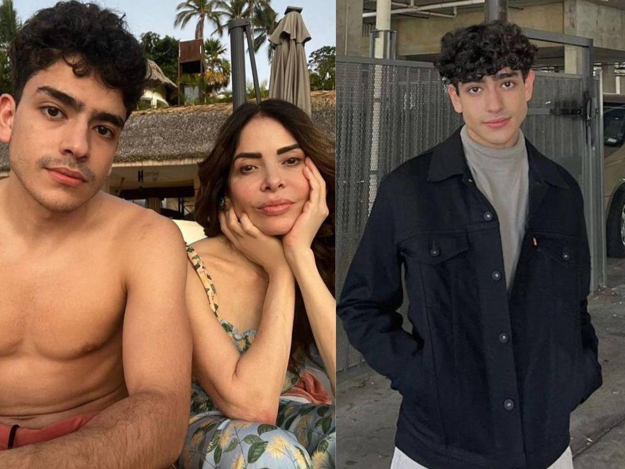 Ángel Gabriel Gómez Treviño, hijo de Gloria Trevi se ha convertido en todo un galán. 