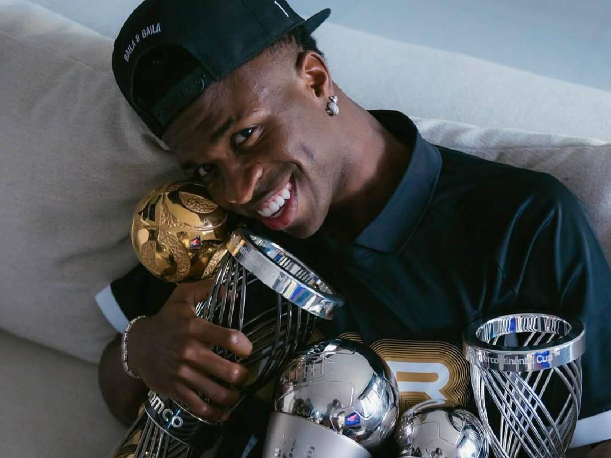 Cabe recordar que Vini disputó su último partido del año contra Pachuca por la Copa Intercontinental en Qatar y antes fue premiado con el ‘The Best’ de la FIFA.