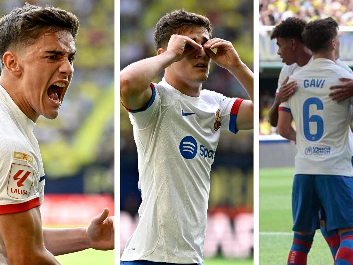 El Barcelona se impuso 4-3 en el campo del Villarreal, este domingo en la tercera jornada de la liga española.