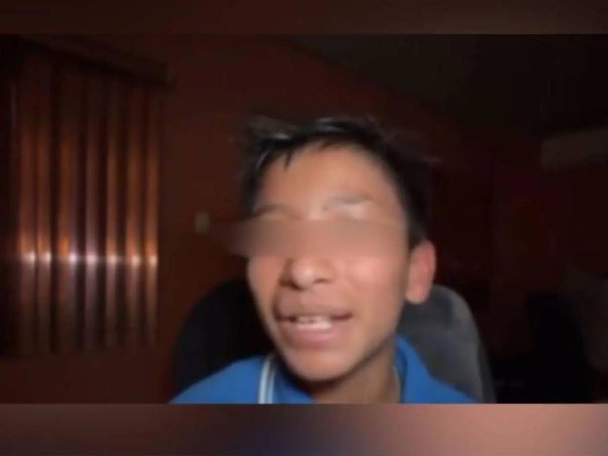 En la entrevista también relató que él se dedicaba a vender limones y aguacates para ayudar a su madre y hermano en Honduras.