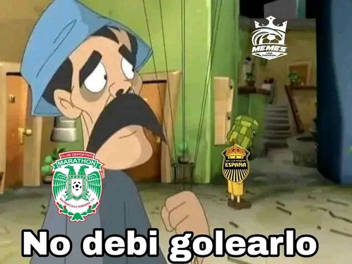 Memes: Real España es víctima de burlas por derrota contra Motagua en la semifinal de ida