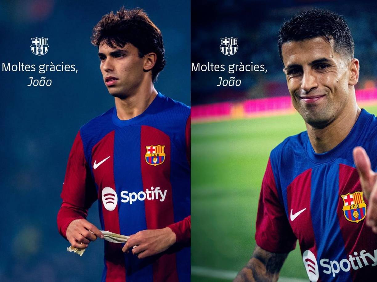 Inicialmente, el Barça anunció en su página web las ‘despedidas’ de “Marcos Alonso, Joao Félix y Joao Cancelo no seguirán en el FC Barcelona”, pero luego borró la información referente a los portugueses y se limitó a anunciar que Alonso “no seguirá” en el club.