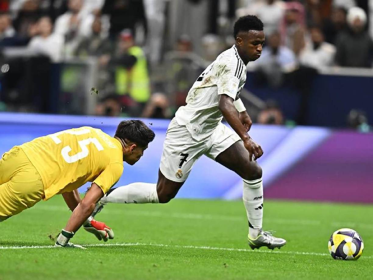 Vínicius fue clave en la victoria del Real Madrid sobre el conjunto mexicano.