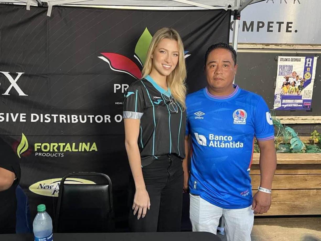 Hondureña cautivó: Leyendas de Honduras y del América causan furor en EUA